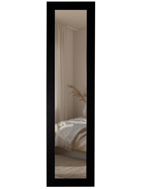 Зеркало настенное BeautyStyle 9 черный 138 см х 35 см