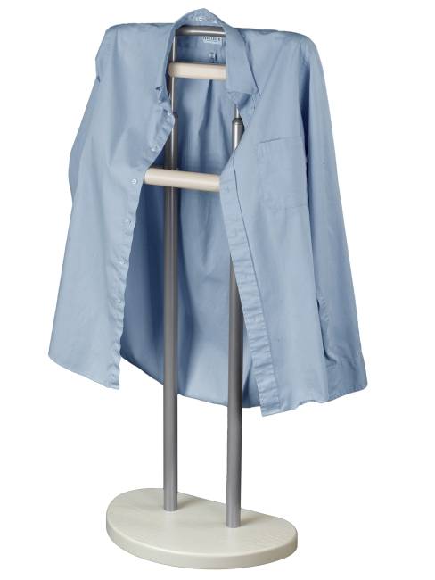 Вешалка костюмная ГАЛАНТ 333 металлик/слоновая кость