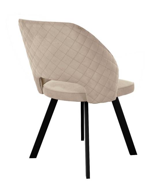 Стул DikLine 274 поворотный Z128 бежевый, ножки черные