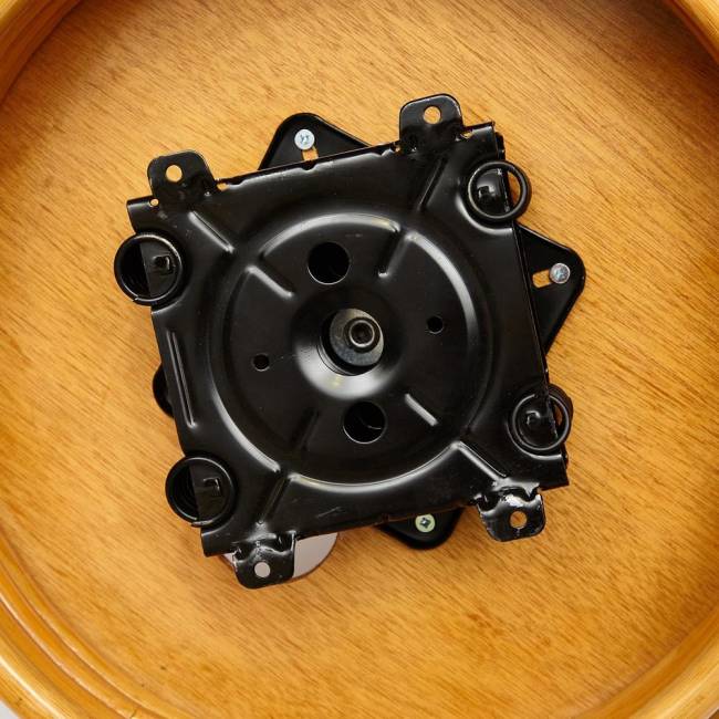 Кресло-качалка Папасан/Papasan (W 23/01 B) /с подушкой/ 115х78х104см, медовый, ткань коричневый, 3м7-147 Honey (мед)