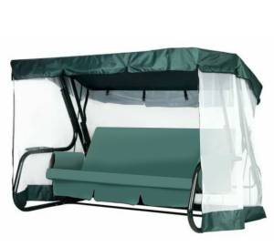 Садовые качели ТОРНАДО LUX зеленые Садовые качели ТОРНАДО LUX зеленые