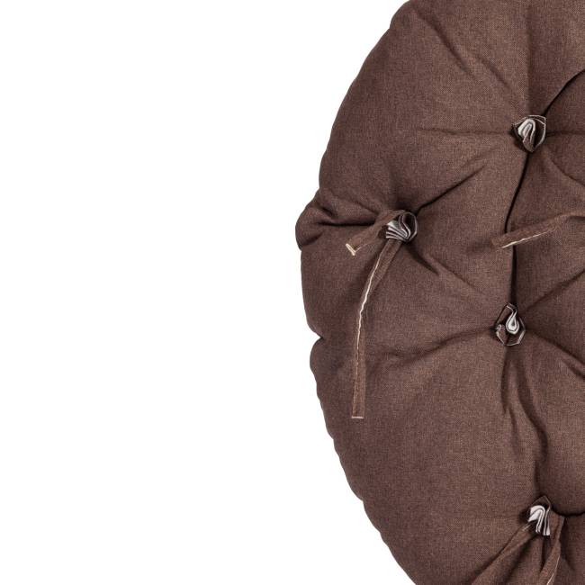 Кресло Клауд Хоум/Cloude Home рогожка/металл, 97х98х90-96см, коричневый, 3м7-147 коричневый рогожка/металл