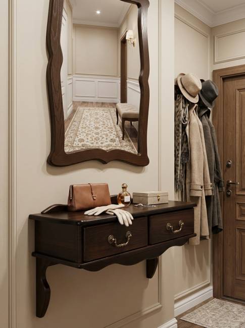 Консоль Берже 20 темно-коричневый