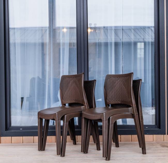 4 стула JULY коричневые