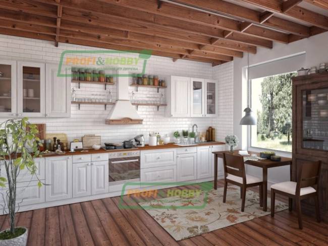 Пенал 2040 х 600 х 560 филенка, 3 двери (без полок), сосна, без покраски