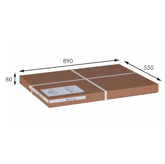 Стол сервировочный Марко дуб сонома/эбеновое дерево/черный