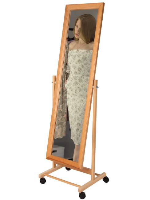 Зеркало напольное В 27Н светло-коричневый 137 см х 42,5 см