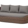 "Барселона" диван из искусственного ротанга трехместный, цвет коричневый "Барселона" диван из искусственного ротанга трехместный, цвет коричневый