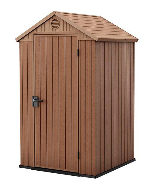 Сарай "Дарвин 4х4" (размеры 118 х 117 см), коричневый Сарай "Дарвин 4х4" (размеры 118 х 117 см), коричневый