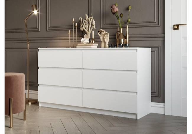 Комод Мадера К6М белый