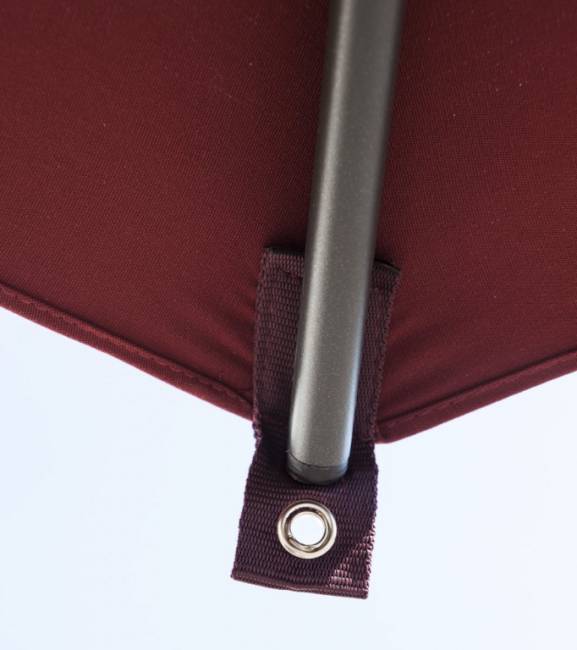 Зонт профессиональный 3х3 м Napoli Standard антрацит, черный 3000х3000 мм