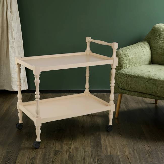 Стол сервировочный Бридж слоновая кость Стол сервировочный Бридж слоновая кость