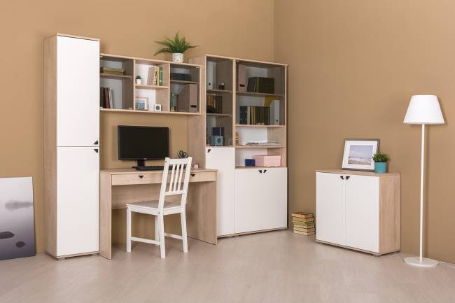 Шкаф Бостон 13.154 цвет дуб эндгрейн элегантный/фасады МДФ милк рикамо софт Шкаф Бостон 13.154 цвет дуб эндгрейн элегантный/фасады МДФ милк рикамо софт