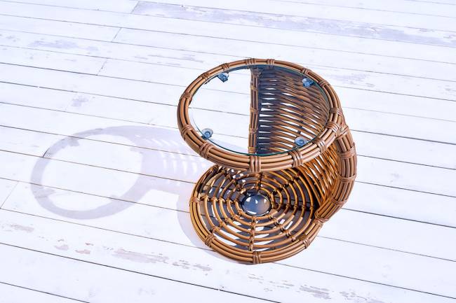 MOKKA МАЙОРКА / MAJORCA боковой столик, цвет капучино