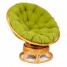 Кресло-качалка PAPASAN/ПАПАСАН w 23/01 B /с подушкой/ 115х78х104 см, Honey (мед), флок Олива, 23 Honey (мед) Кресло-качалка PAPASAN/ПАПАСАН w 23/01 B /с подушкой/ 115х78х104 см, Honey (мед), флок Олива, 23 Honey (мед)