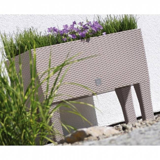 Кашпо с автополивом Prosperplast Rato Case High 72 л, мокко Кашпо с автополивом Prosperplast Rato Case High 72 л, мокко