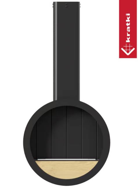 Биокамин подвесной Kratki Orbio TUV