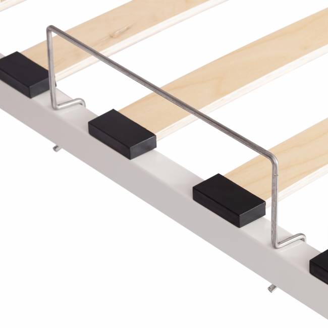 Кровать Marco металл, 160х200см, белый белый металл Кровать Marco металл, 160х200см, белый белый металл