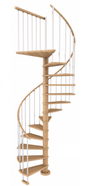 Винтовая лестница Spiral Color d140