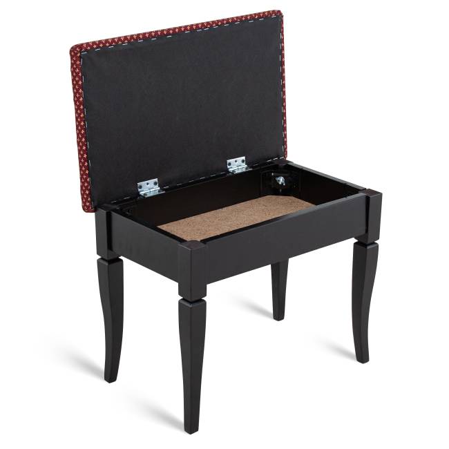 Банкетка Ретро М с ящиком венге, ткань коронка