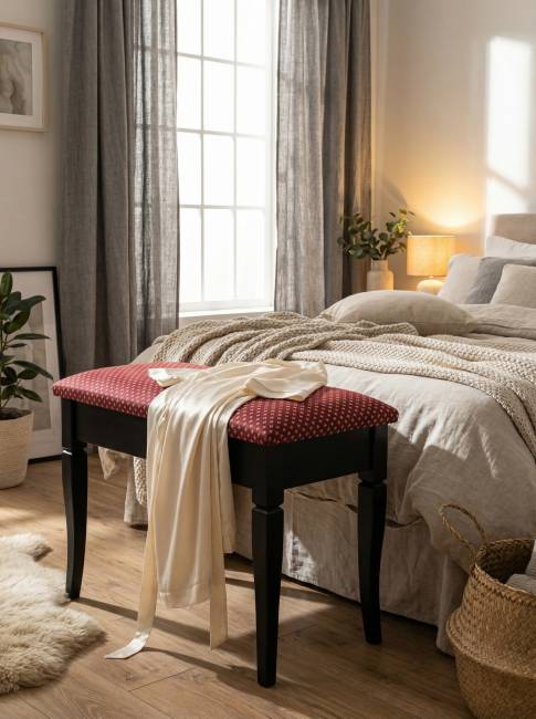 Банкетка Ретро М с ящиком венге, ткань коронка