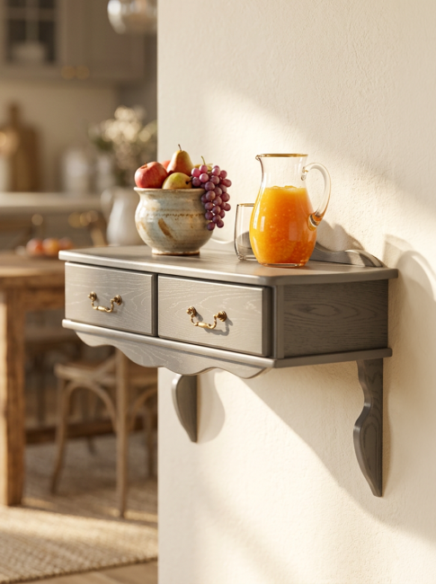 Консоль Берже 20 серый графит