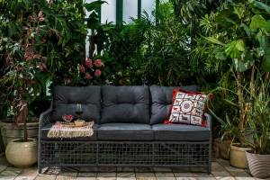 Плетеный диван LUCCA 3-х местный Плетеный диван LUCCA 3-х местный