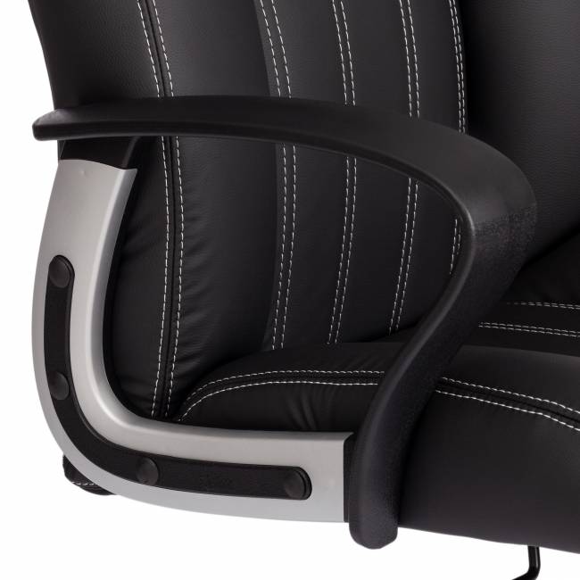 Кресло OXFORD хром кож/зам, черный, 36-6 черный кож/зам Кресло OXFORD хром кож/зам, черный, 36-6 черный кож/зам