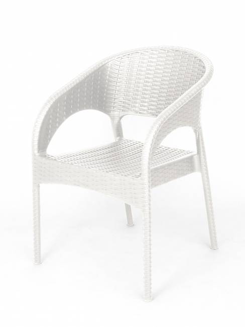 Кресло Rattan Ola dom, белый