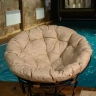 Кресло из искусственного ротанга Papasan Орех