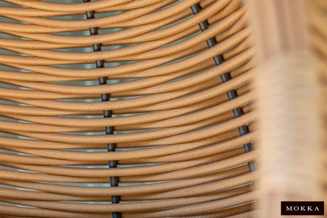 MOKKA МАЙОРКА / MAJORCA подвесное кресло двухместное, цвет соломенный