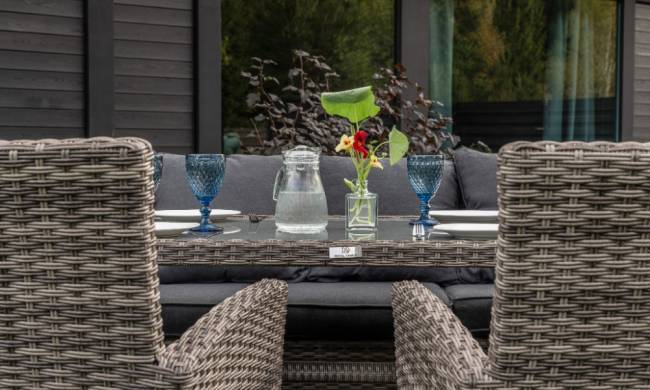 Угловой комплект ZORRO PLUS DOUBLE серого цвета