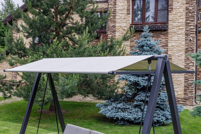 Качели LOAN трехместные из стали