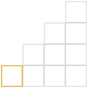 Стеллаж Куб 1 сосна, искусственное старение