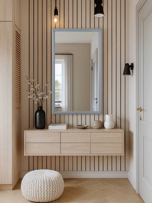 Зеркало настенное Артемида серый 77 см х 46, 5 см