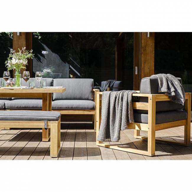 Лаунж зона BOOKA с обеденным столом