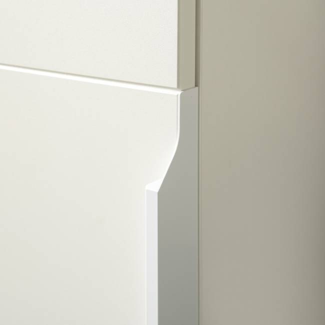 Набор из трёх шкаф-пеналов Октава цвет белый шагрень/дуб крафт золотой