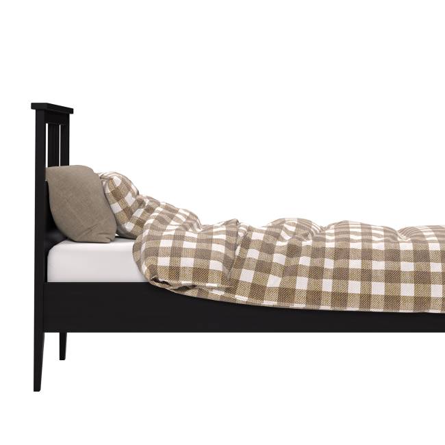 Комплект кровать Leset Мира 90х200 с основанием Чёрный