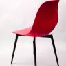 Стул Туссе чёрный /красный