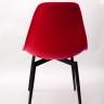 Стул Туссе чёрный /красный