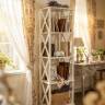 Этажерка-стеллаж Джульетта 4 уровня, дуб шампань Л