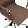 Офисное кресло для руководителей DOBRIN CLARK, коричневый лофт №320