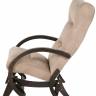 Кресло-качалка маятник Мэтисон ткань крем брюле, каркас венге структура Кресло-качалка маятник Мэтисон ткань крем брюле, каркас венге структура