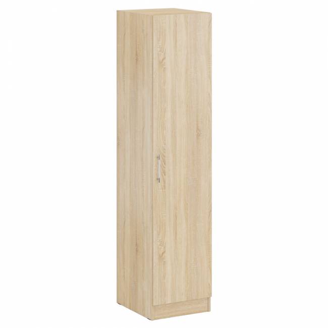 Двуспальная кровать с ящиками 1400 с пеналом Стандарт цвет дуб сонома Двуспальная кровать с ящиками 1400 с пеналом Стандарт цвет дуб сонома