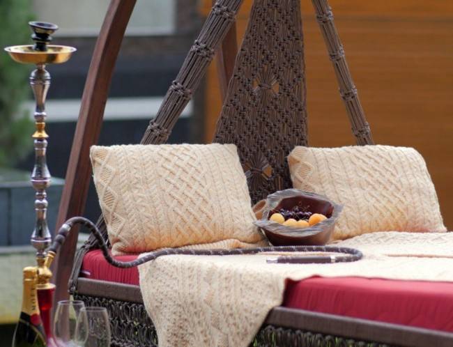 Деревянный каркас для гамак-качели МАРРАКЕШ