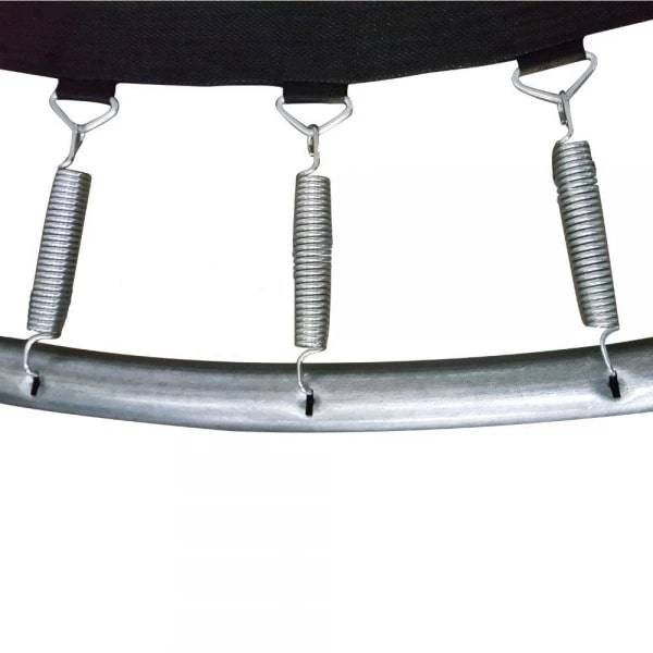 Батут 12FT 3,66м с защитной сеткой (внутрь) с лестницей , чёрный Батут 12FT 3,66м с защитной сеткой (внутрь) с лестницей , чёрный