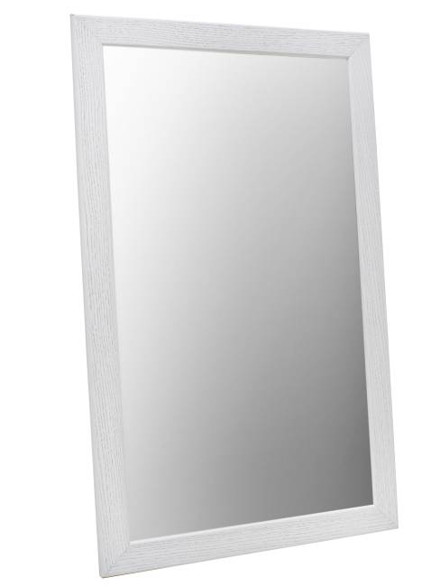 Зеркало навесное Берже 24-105 белый ясень 105 см х 65 см