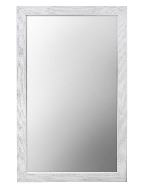 Зеркало навесное Берже 24-105 белый ясень 105 см х 65 см