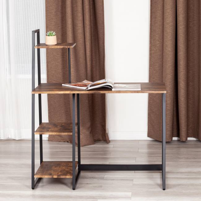 Стол Вд-16/Wd-16 burnt/обгоревшее дерево burnt