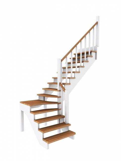 Деревянная лестница К-031м/2